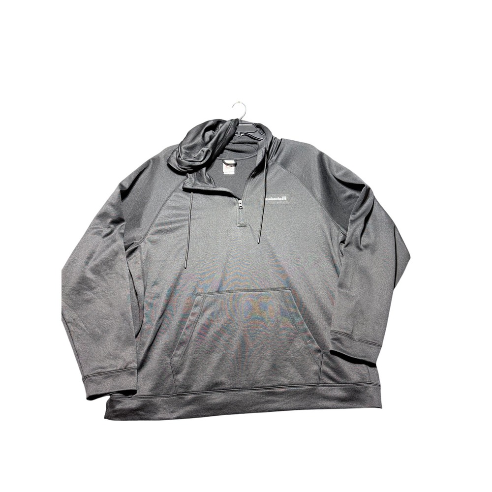 Avalanche Quarter Zip Hoodie Mens XXL Gray Condition Pullover Activewear